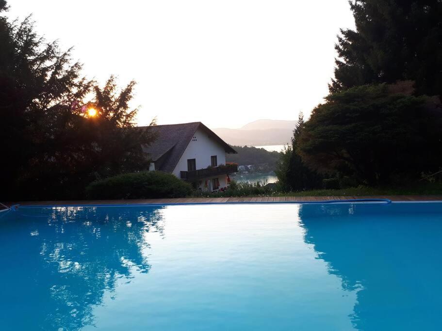 Haus Sonnenhang +Seeblick+Pool Reifnitz Extérieur photo